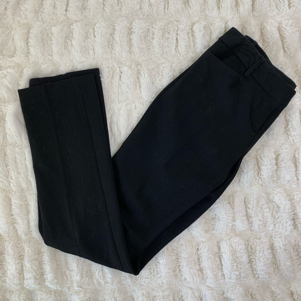 Express Black Columnist Skinny Dress Pants